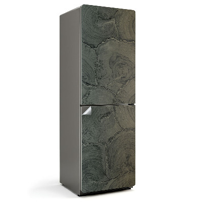 Nálepky na chladničku Dřevo vzor s uzly