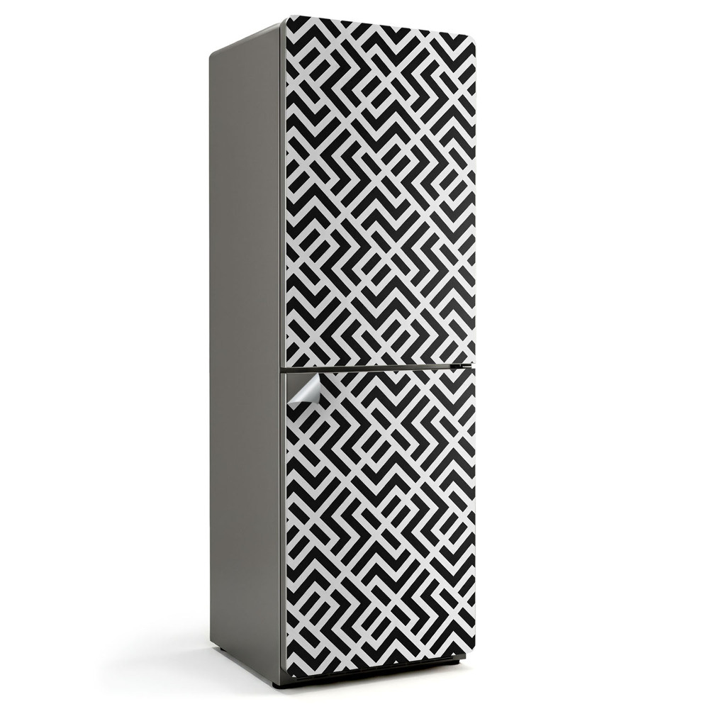 Fototapeta na chladničku Dynamický geometrický vzor