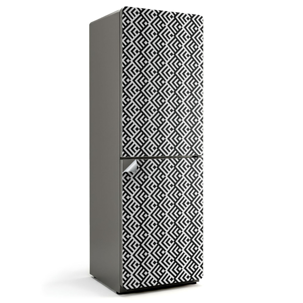 Nálepky na chladničku Geometrie v cikcacích