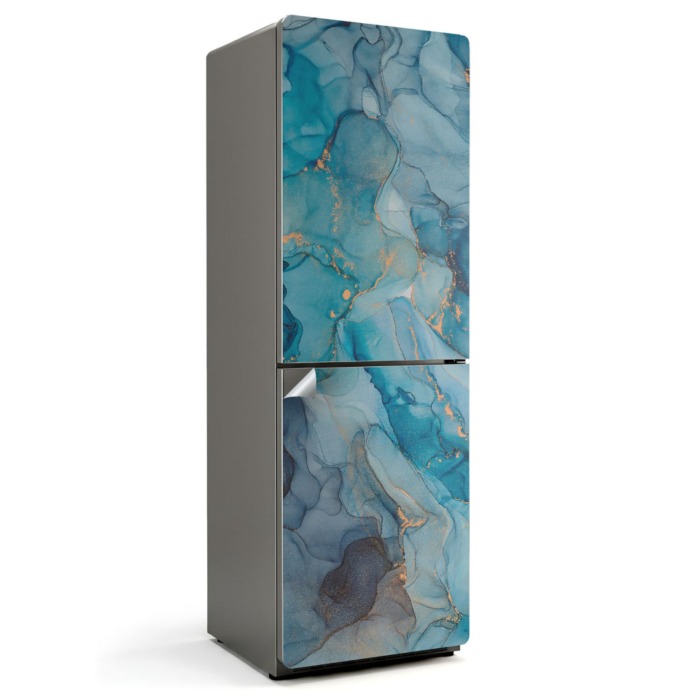 Nálepky na chladničku Abstraktní vlny a skvrny