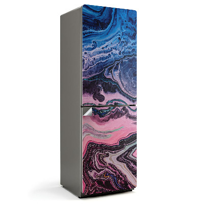 Nálepky na chladničku Abstraktní vlny v pohybu