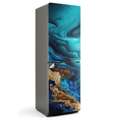 Nálepky na chladničku Abstraktní vlny a struktury