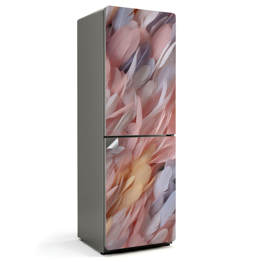 Nálepky na chladničku Jemné peří v pohybu