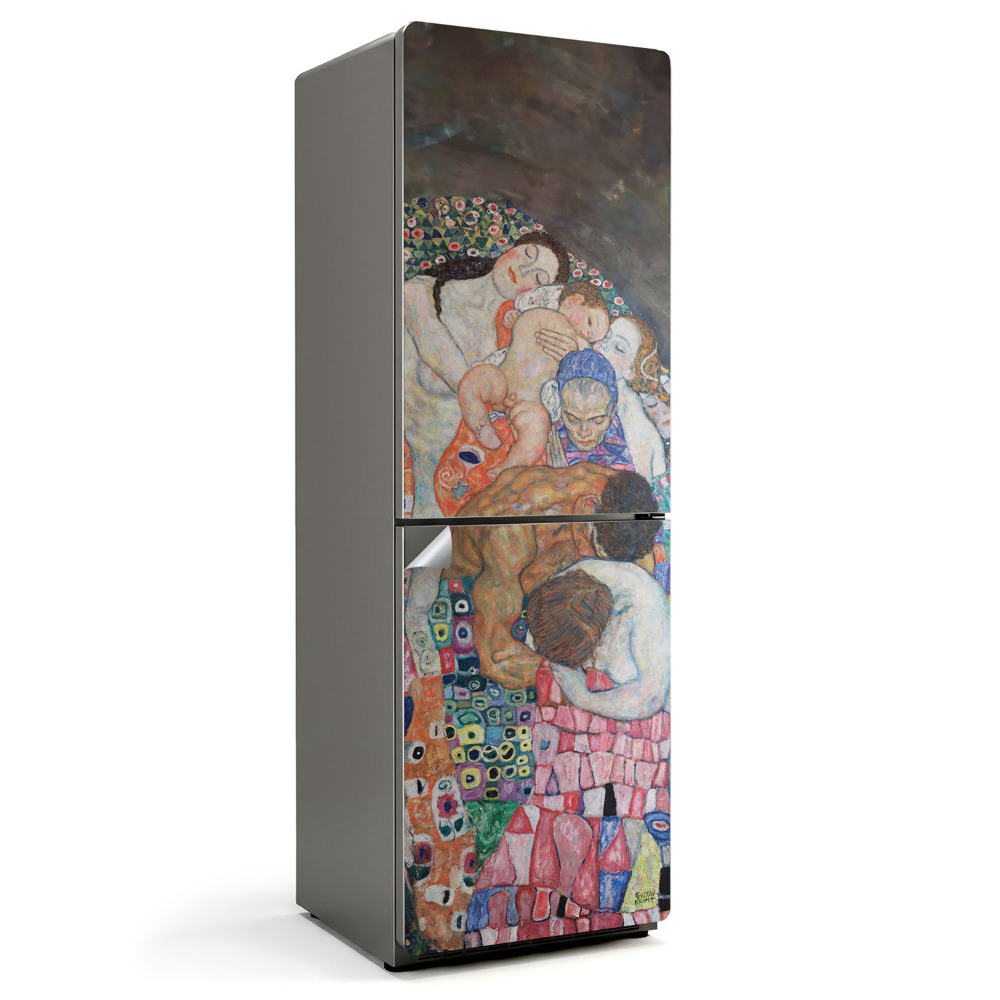 Fototapeta na chladničku Smrt a život Gustav Klimt