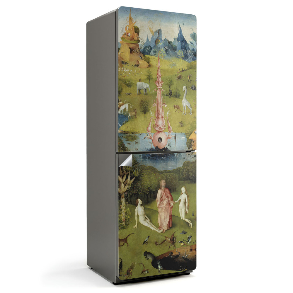 Fototapeta na chladničku Boschova zahrada pozemských rozkoší