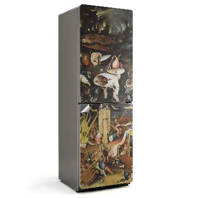 Nálepky na chladničku Boschova zahrada pozemských rozkoší