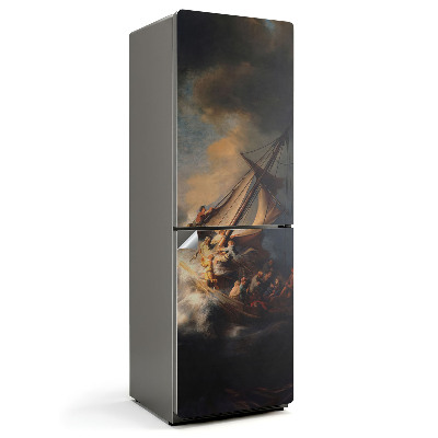 Nálepky na chladničku Námořní malba