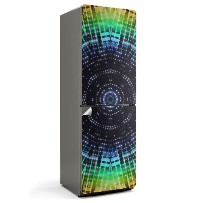 Nálepky na chladničku Geometrický vzor mandaly