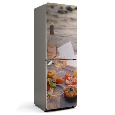 Fototapeta na chladničku Okouzlující piknik s ovocem