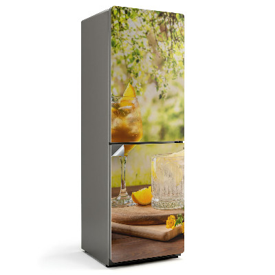 Fototapeta na chladničku Osvěžující nápoje venku