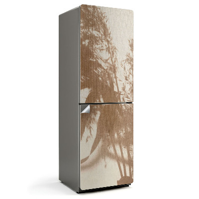 Nálepky na chladničku Osvětlené stíny rostlin