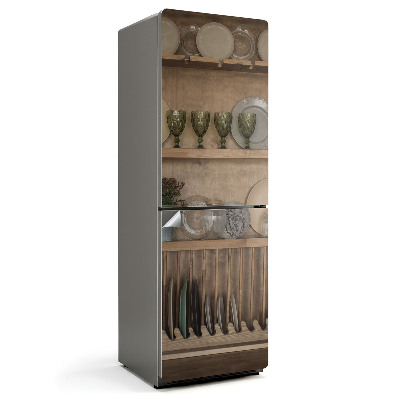 Nálepky na chladničku Stylové uspořádání nádobí