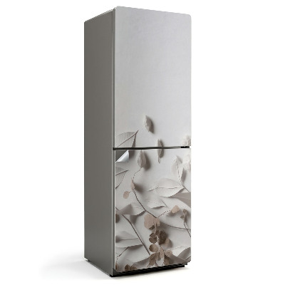 Nálepky na chladničku Jemné listy a květy