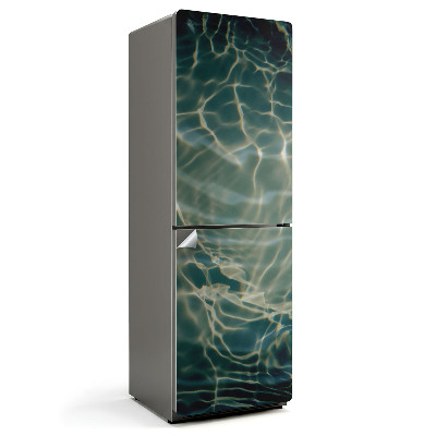 Fototapeta na chladničku Vlny ve vodě v pohybu