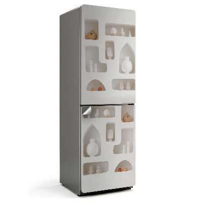 Fototapeta na chladničku Modernistické výklenky ve zdi