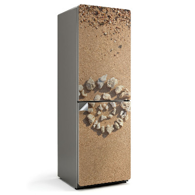 Fototapeta na chladničku Spirála z přírodního kamene