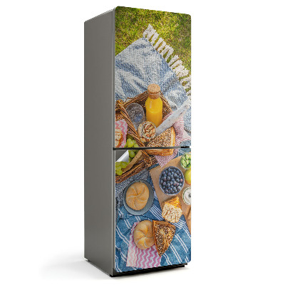 Fototapeta na chladničku Piknik s lahodnými dobrotami