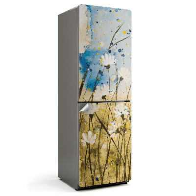 Nálepky na chladničku Akvarel jemná louka