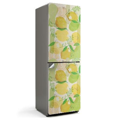 Nálepky na chladničku Vzor ovoce s listy