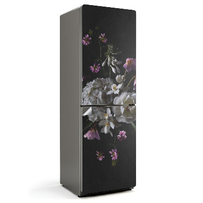 Nálepky na chladničku Květinová kytice v detailu