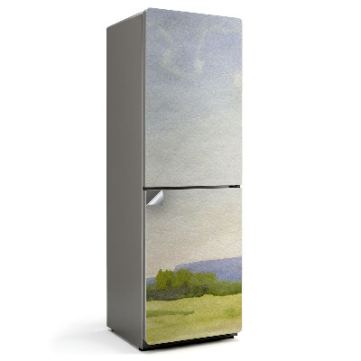 Nálepky na chladničku Minimalistická krajina