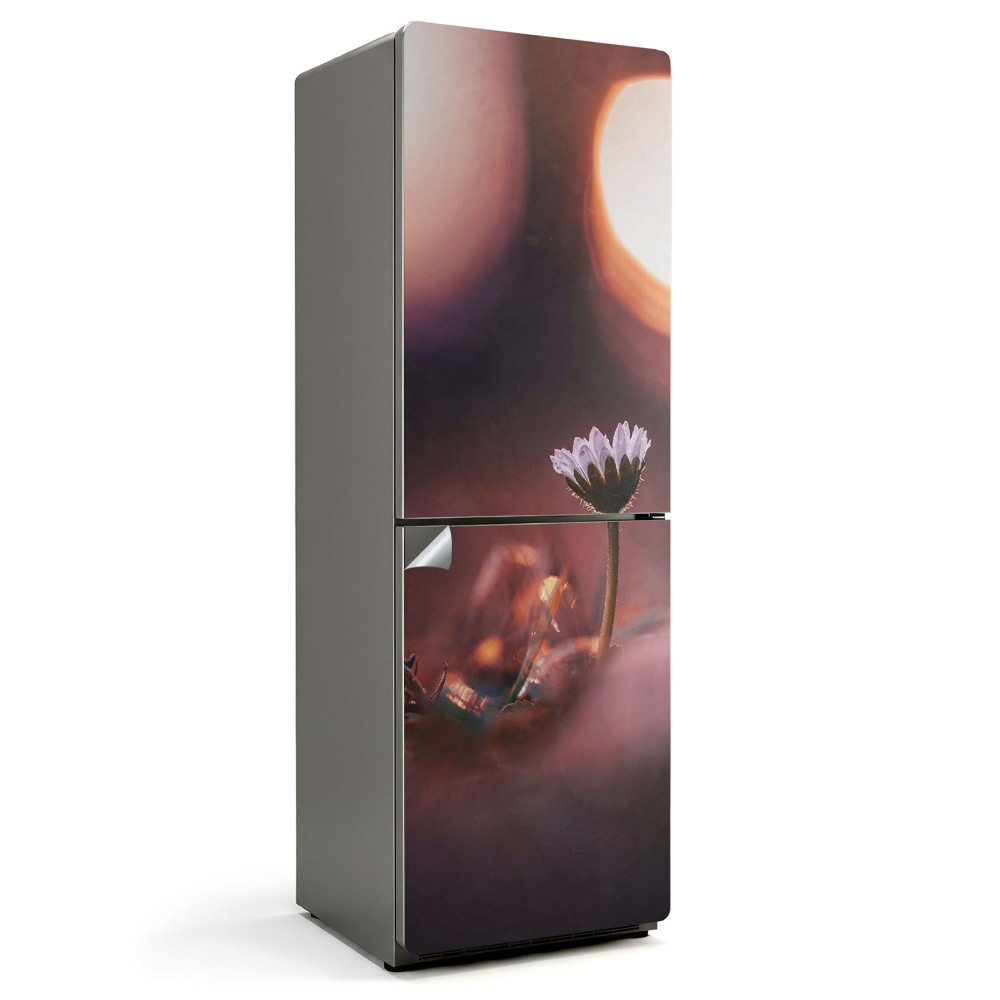 Nálepky na chladničku Jemná květina po ránu