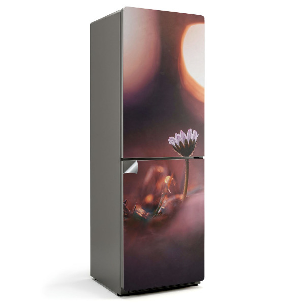 Nálepky na chladničku Jemná květina po ránu