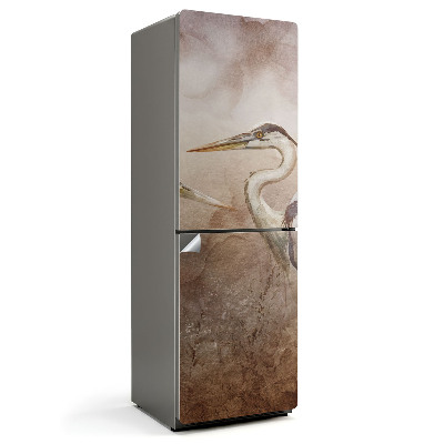 Nálepky na chladničku Elegantní ptačí vzor