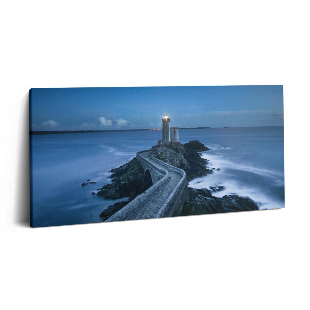 Obraz z fotografie na plátně 100x50 cm Cesta k majáku