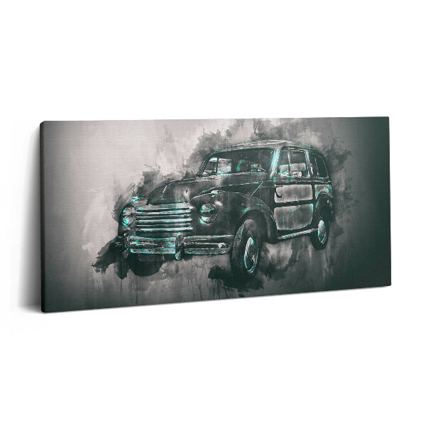 Obraz z fotografie na plátně 100x50 cm Staré auto