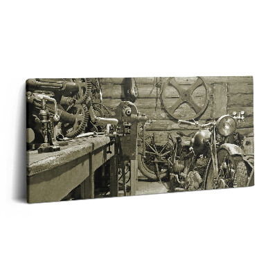 Obraz canvas 100x50 cm Staré motocykly
