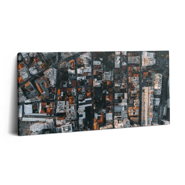 Obraz z fotografie na plátně 100x50 cm Pohled z vrcholu Limassolu na Kypru