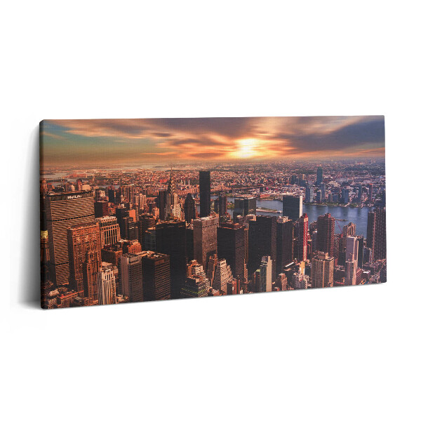 Obraz canvas 100x50 cm Krajina západního New Yorku