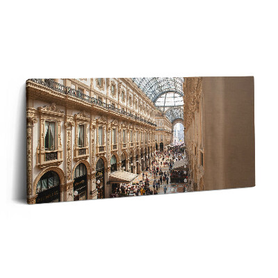 Obraz na plátně 100x50 cm Galleria Vittorio Emanuele II v Itálii