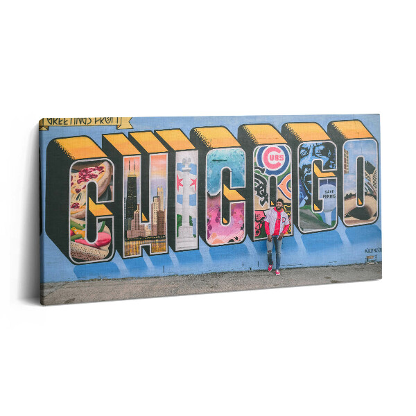 Obraz canvas 100x50 cm Graffiti v USA