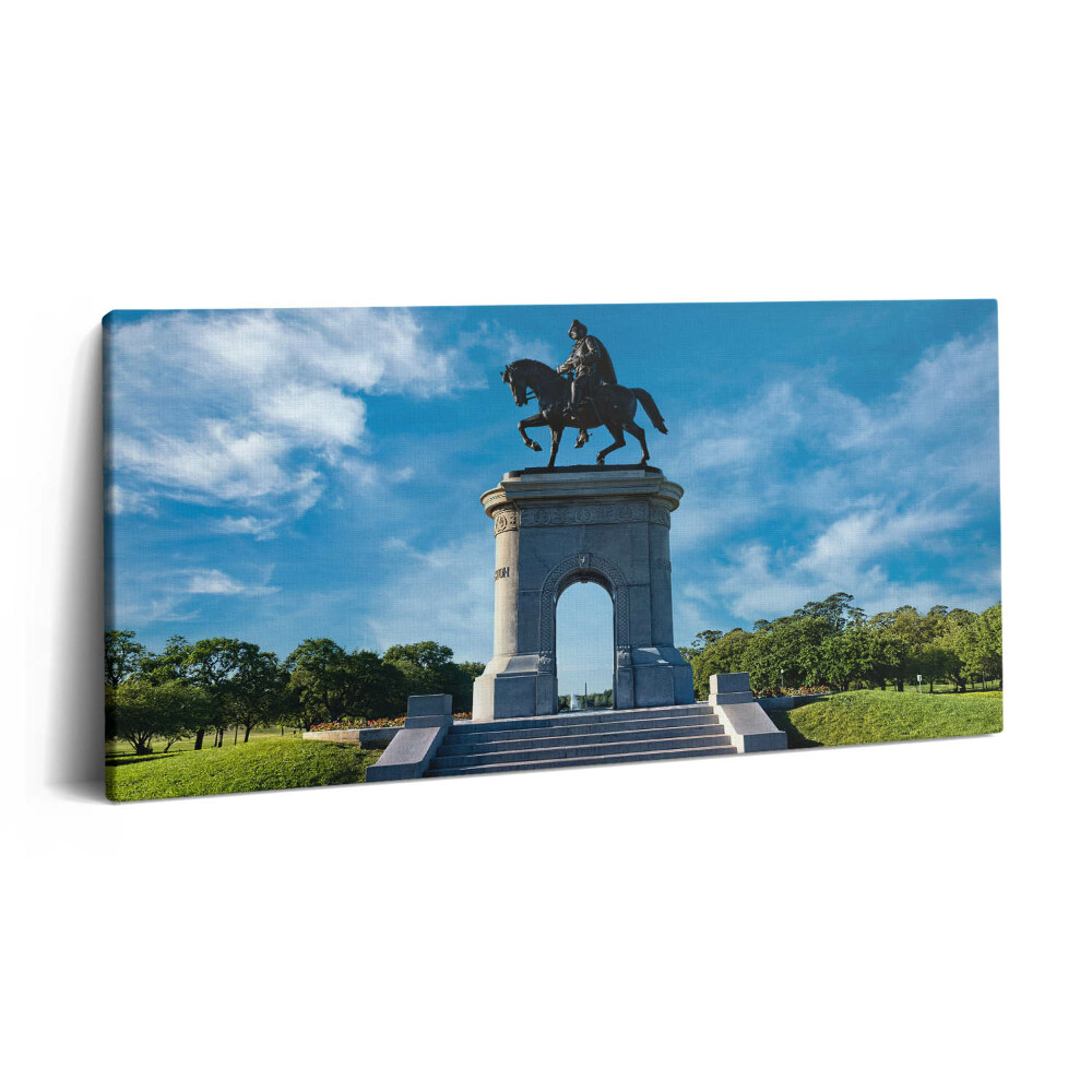 Obraz canvas 100x50 cm Socha Sama Houstona