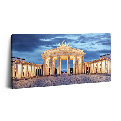 Obraz z fotografie na plátně 100x50 cm Braniborská brána Německo