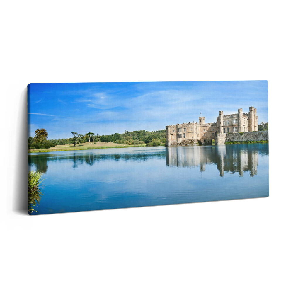 Obraz z fotografie na plátně 100x50 cm Hrad Leeds v Anglii