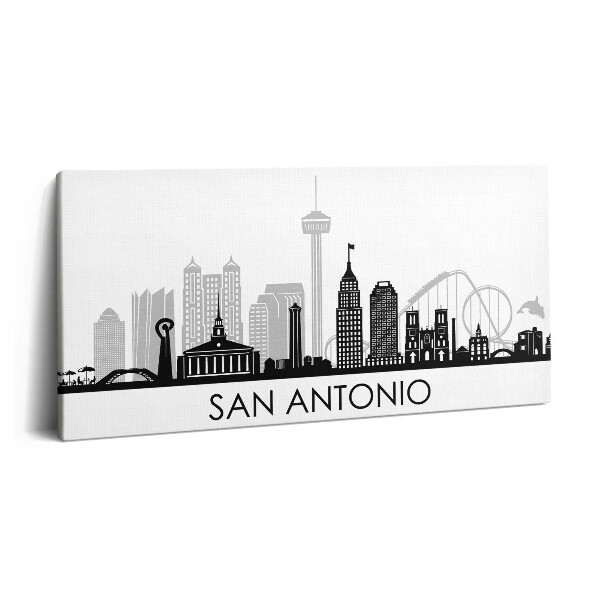 Obraz na plátně 100x50 cm Město San Antonio, Texas