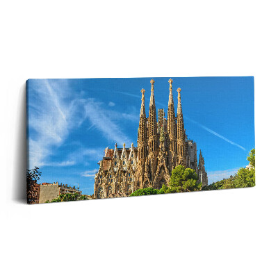 Obraz canvas 100x50 cm Katedrála Sagrada Familia