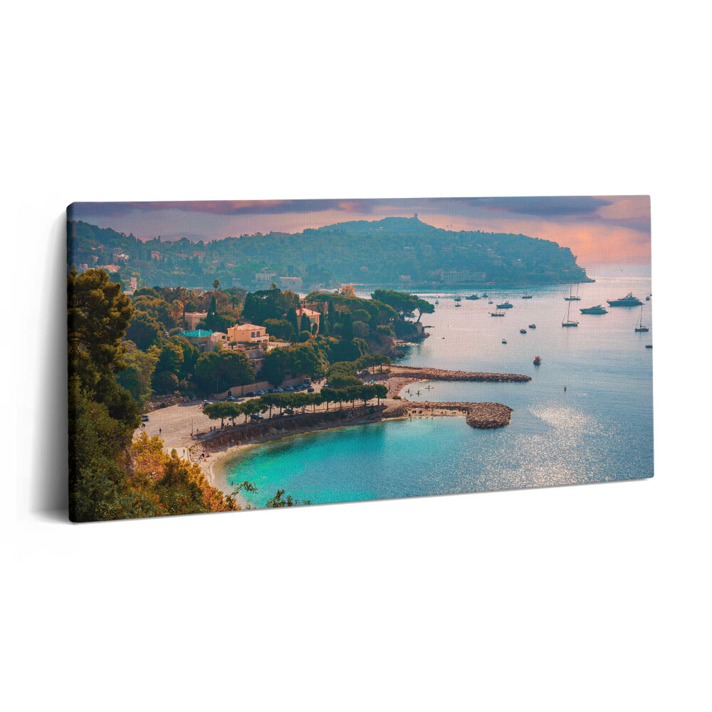 Obraz canvas 100x50 cm Pohled na Francouzskou riviéru