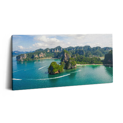 Obraz z fotografie na plátně 100x50 cm Ostrov v Thajsku