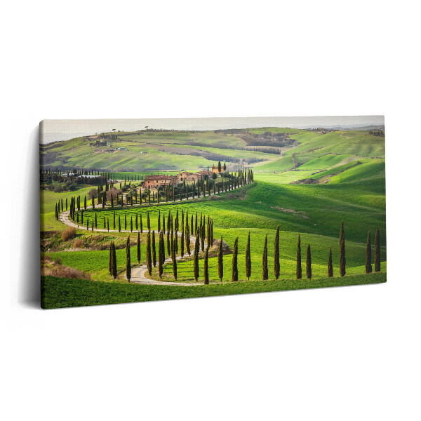 Obraz canvas 120x60 cm Krajina s italskou atmosférou