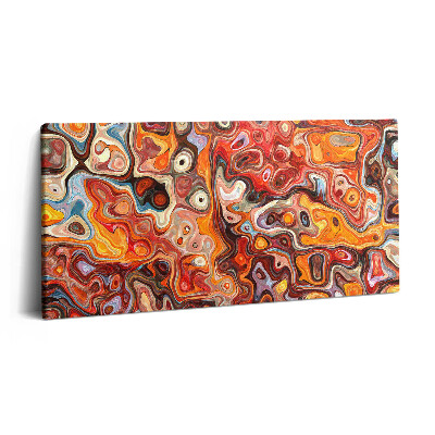 Obraz z fotografie na plátně 120x60 cm Abstraktní chaos - velká improvizace