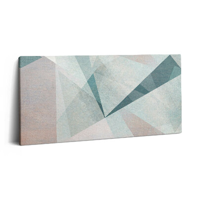 Obraz na plátně 120x60 cm Abstraktní textura trojúhelníků