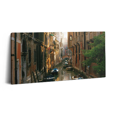 Obraz na plátně 120x60 cm Romantika benátského Velkého kanálu