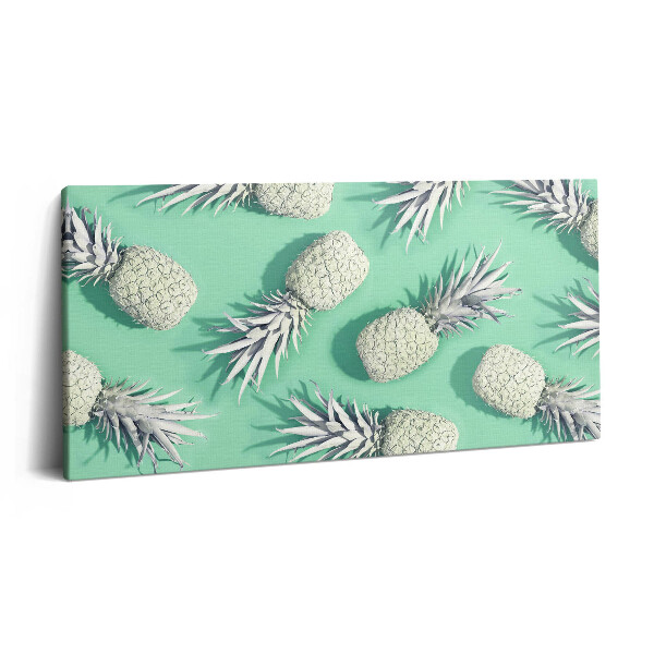 Obraz z fotografie na plátně 120x60 cm Malovaný ananas