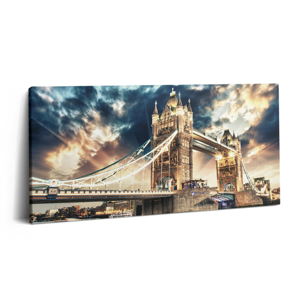 Obraz na plátně 120x60 cm Tower Bridge v Londýně