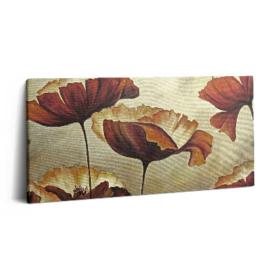 Obraz na plátně 120x60 cm Malované máky