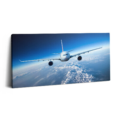 Obraz canvas 120x60 cm Letadlo nad mraky